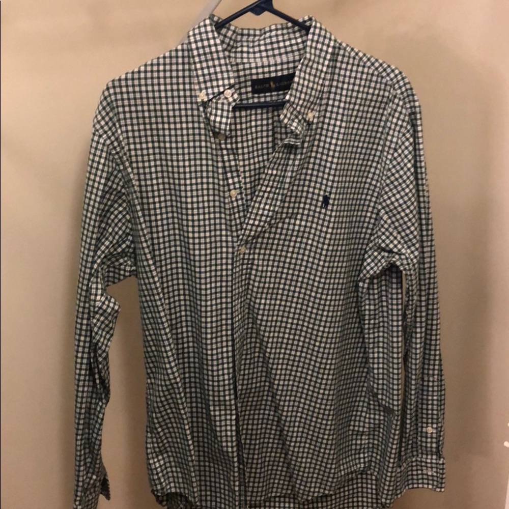 Polo button down shirt